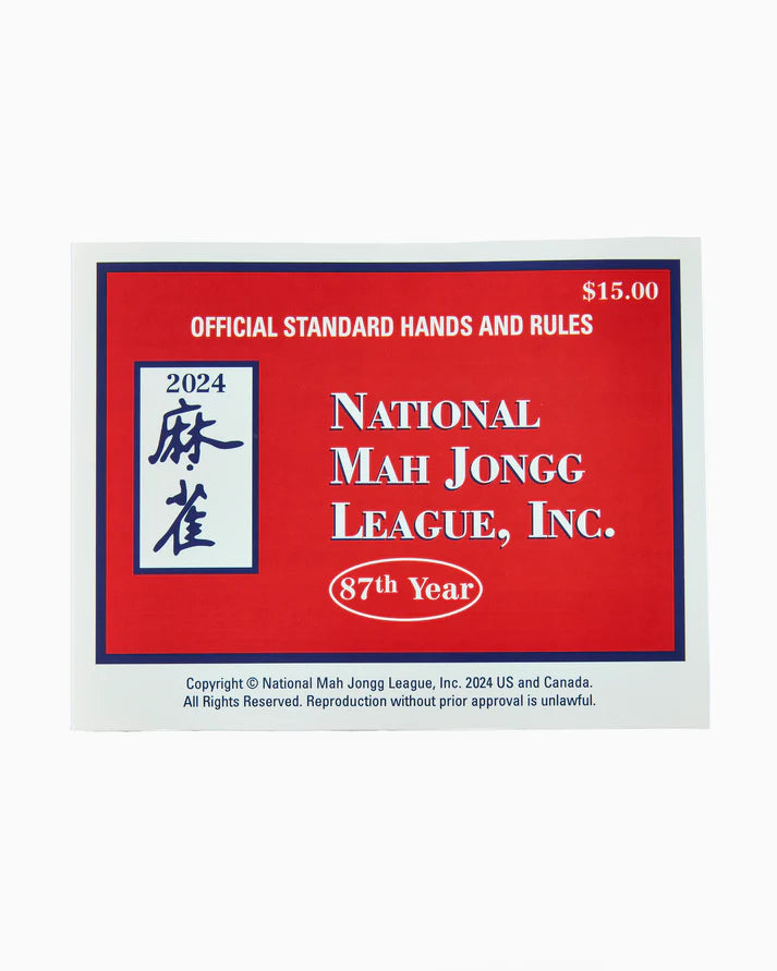 2024 National Mah Jongg League Playing Cards