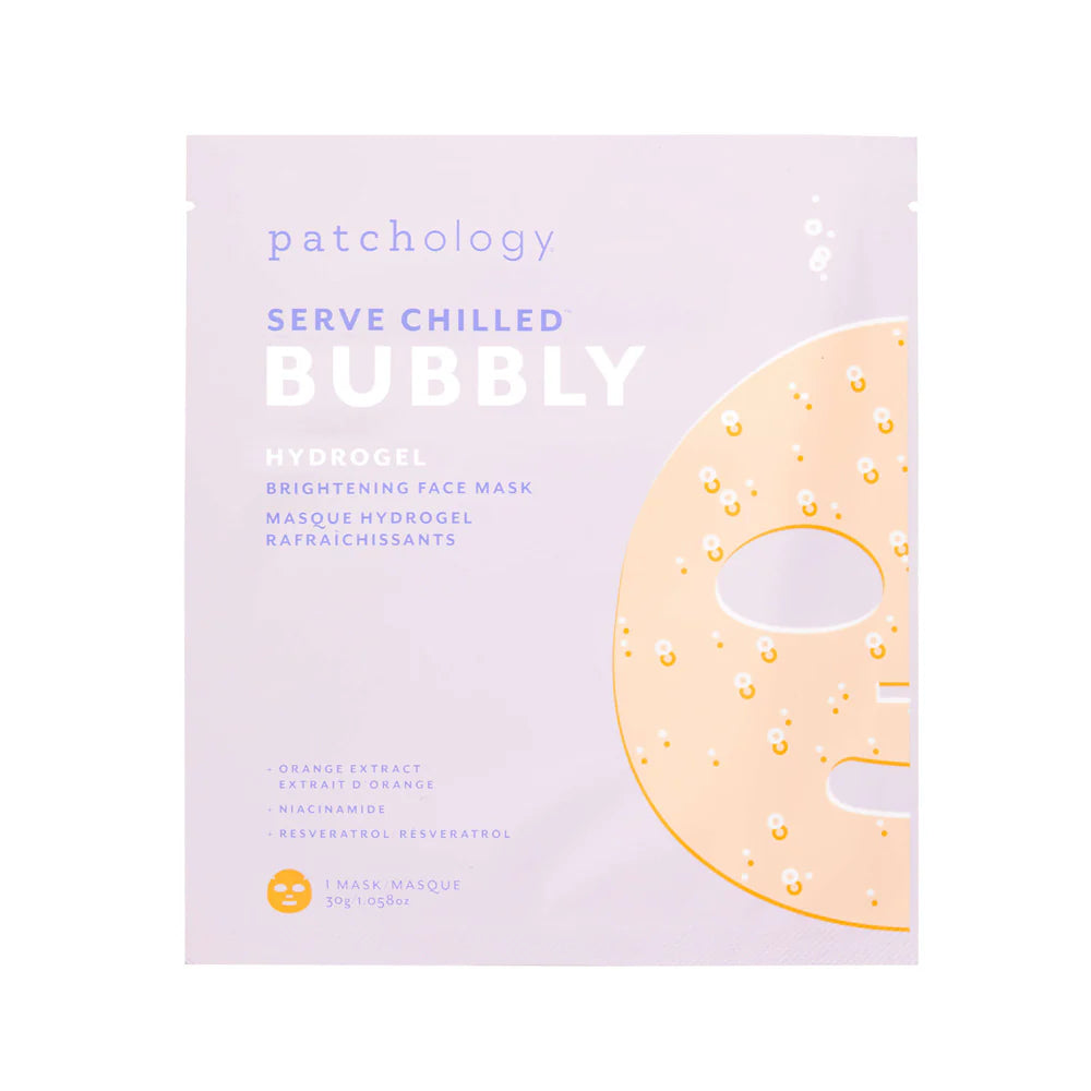 Serve Chilled Bubbly Brightening Hydrogel Mask