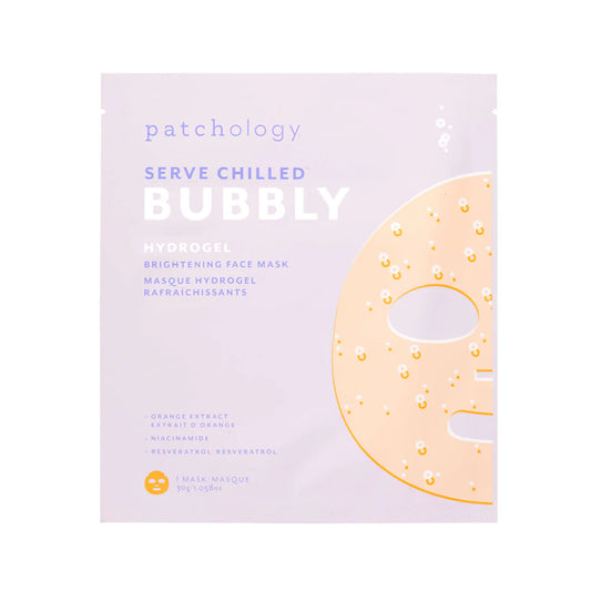 Serve Chilled Bubbly Brightening Hydrogel Mask