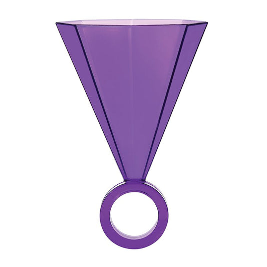 Ring Glass Shots - Purple