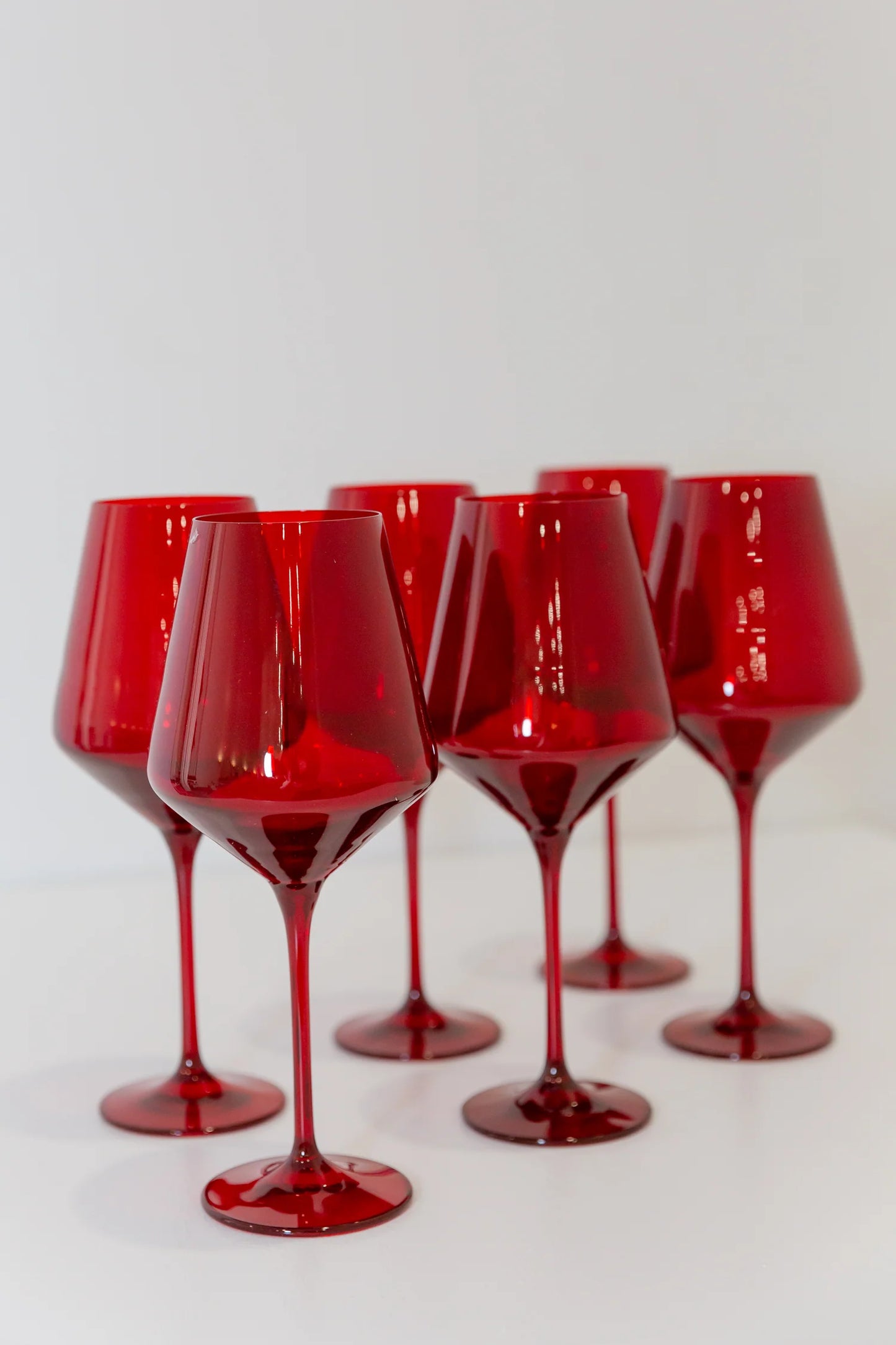 ESTELLE COLORED WINE STEMWARE