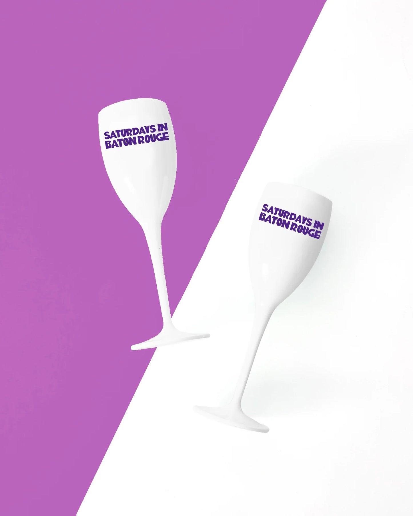 Plastic Gameday Champagne Flutes