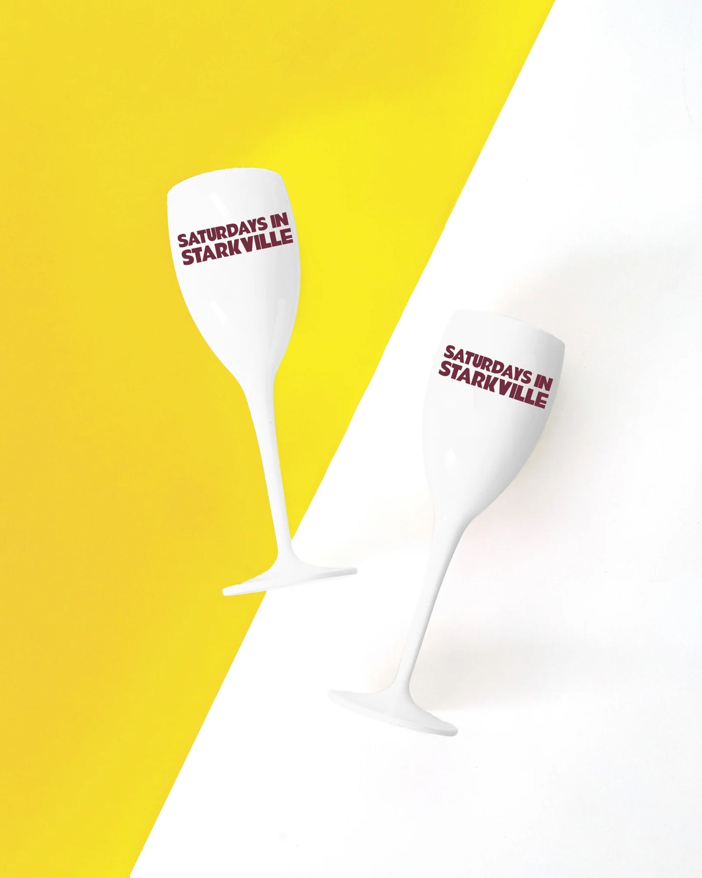 Plastic Gameday Champagne Flutes