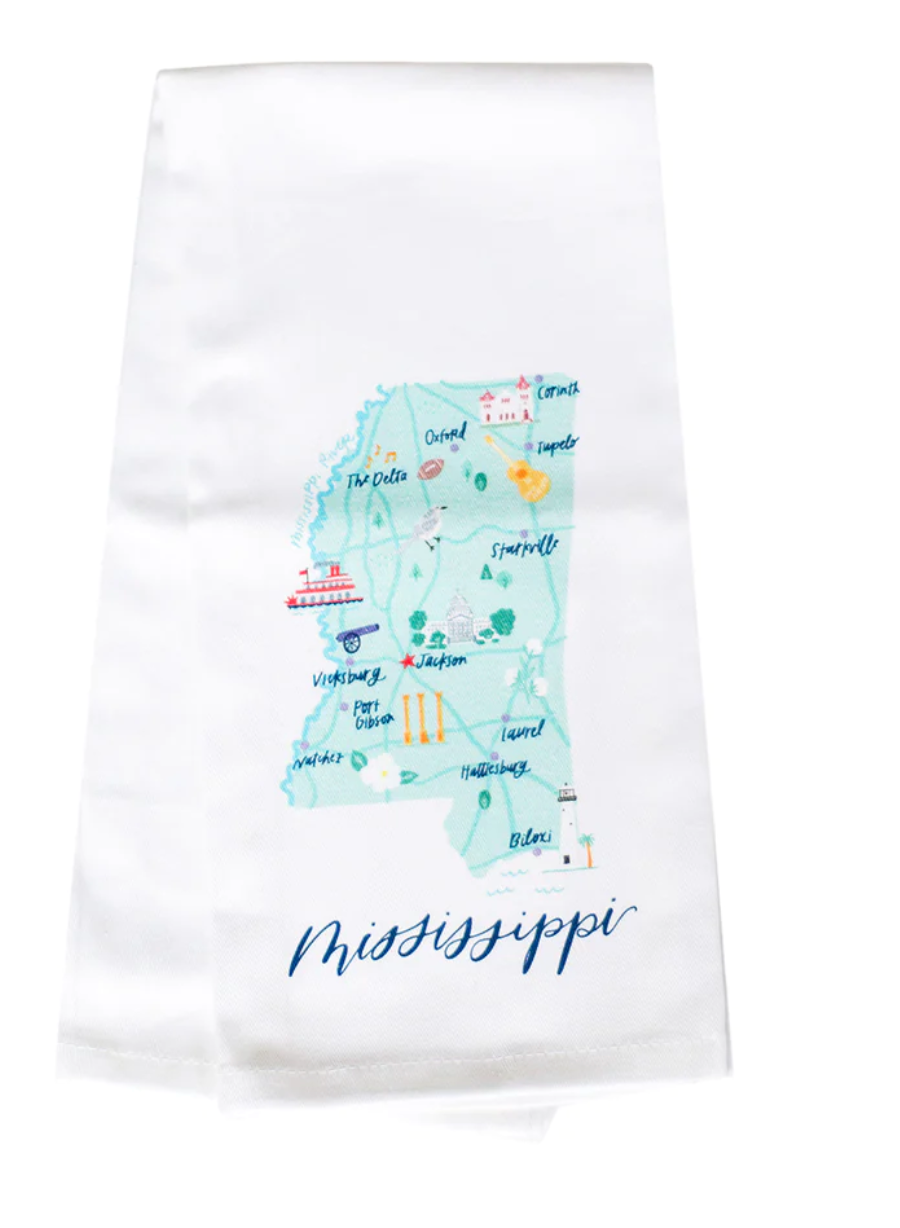 Tea Towel | Mississippi