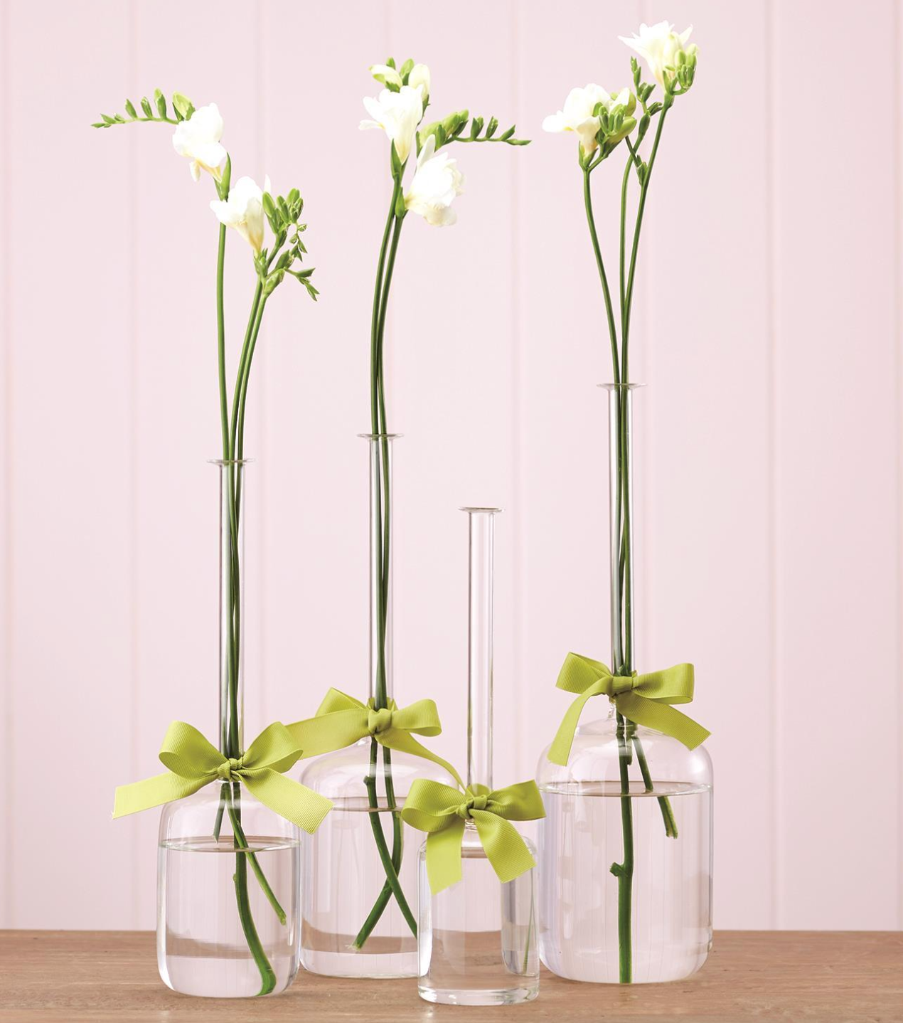 Tall Glass Jug Vase