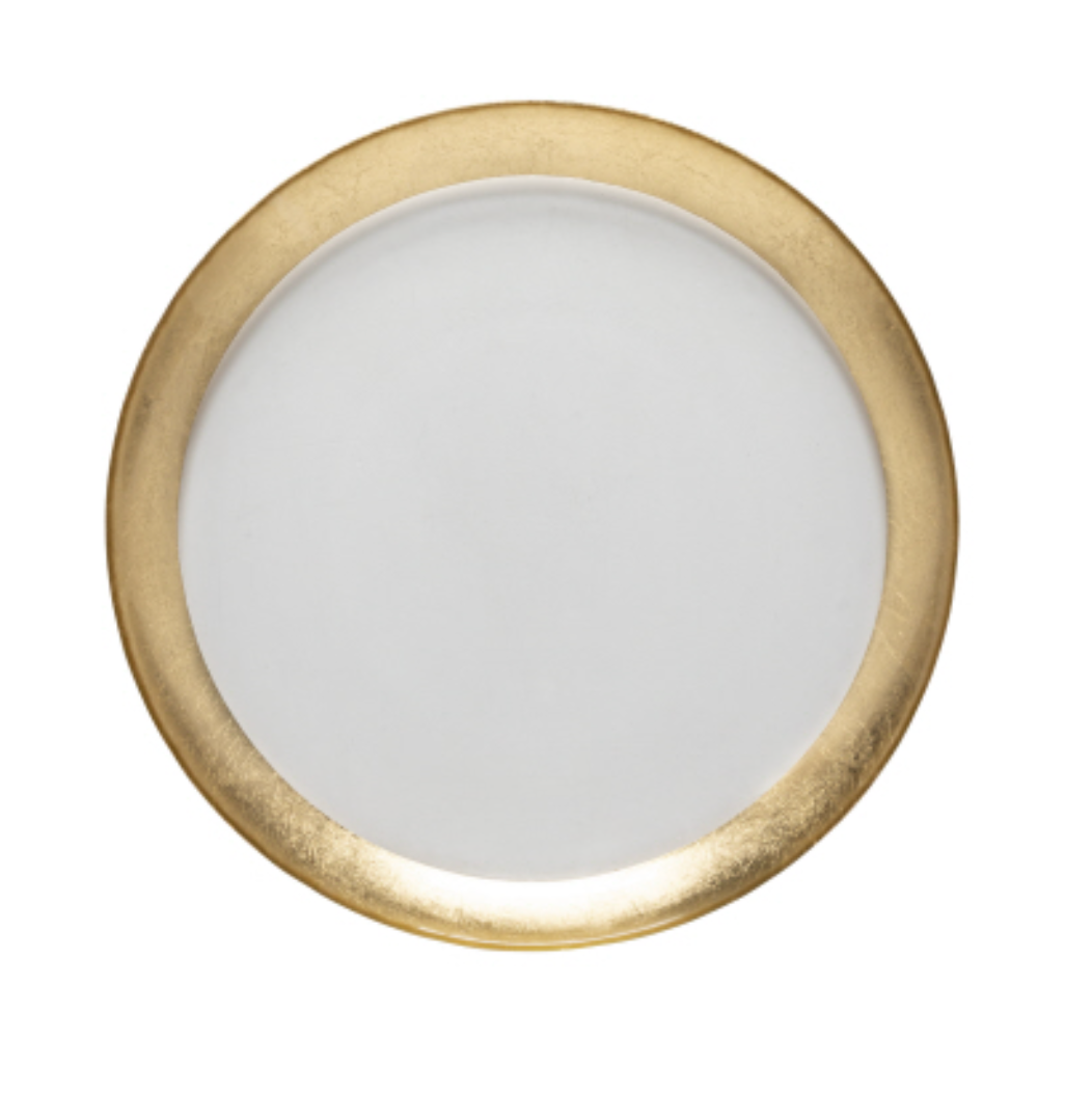 Glass Band Dinner Plate - Camilla