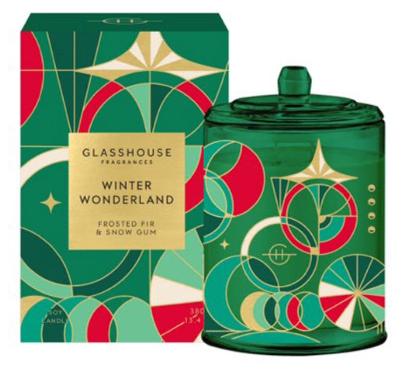 Glasshouse 13.4oz Candle - Christmas