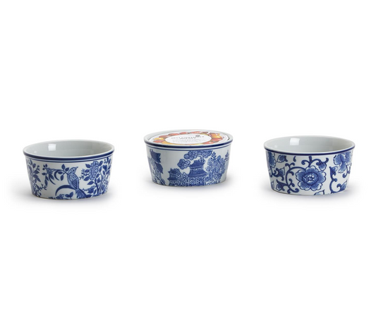 Incognito 8 oz. Chinoiserie Deli Container Holder Assorted 3 Patterns