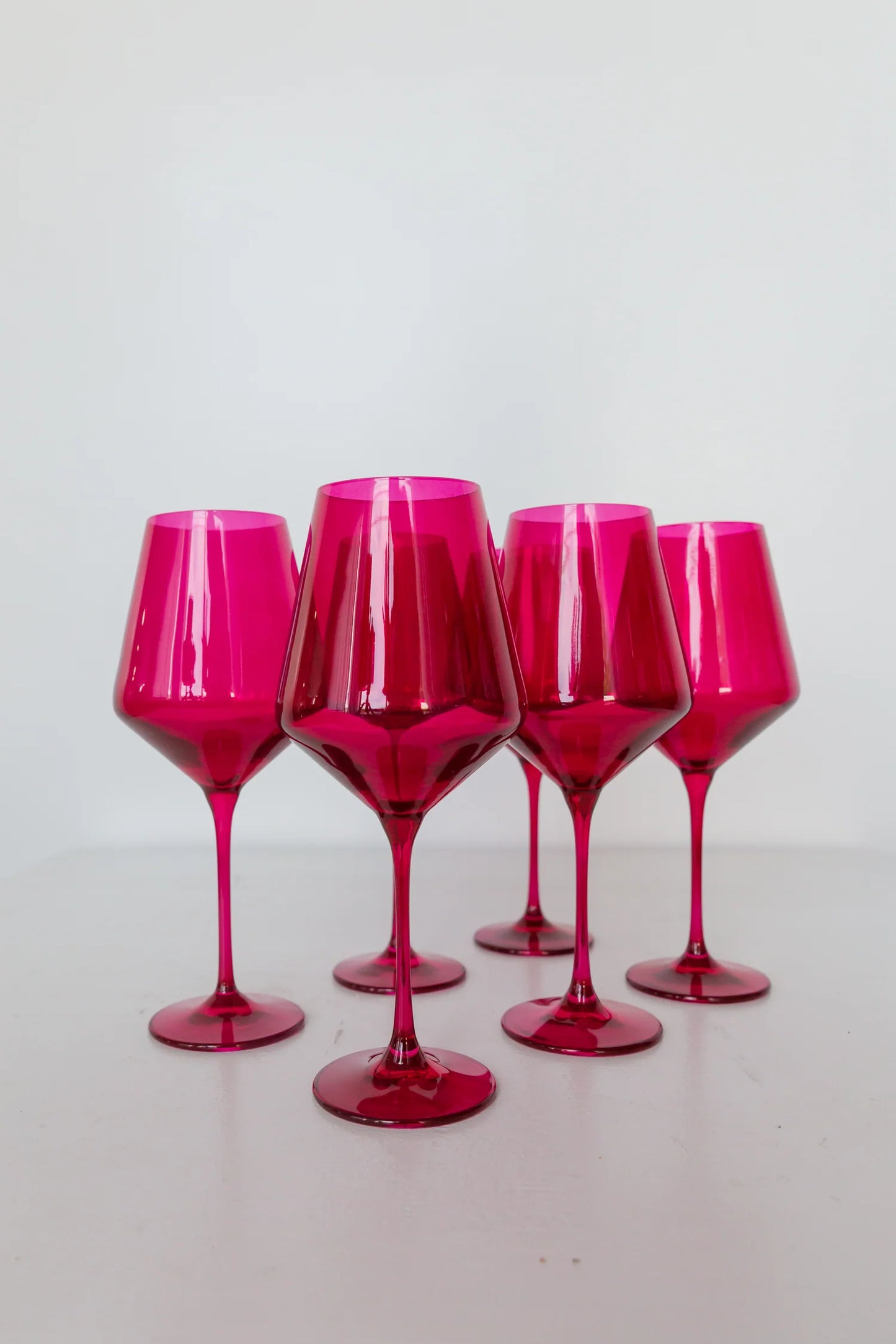 ESTELLE COLORED WINE STEMWARE