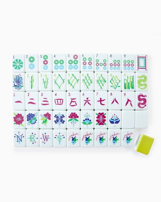 Extra Large Citron Mahjong Tiles