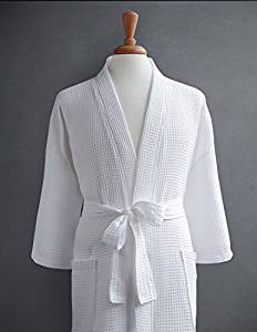 White Waffle Kimono Bath Robes