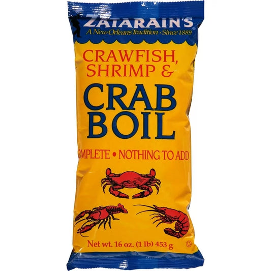 Zatarain's Crab Boil Seasoning, 16 oz Mixed Spices & Seasonings