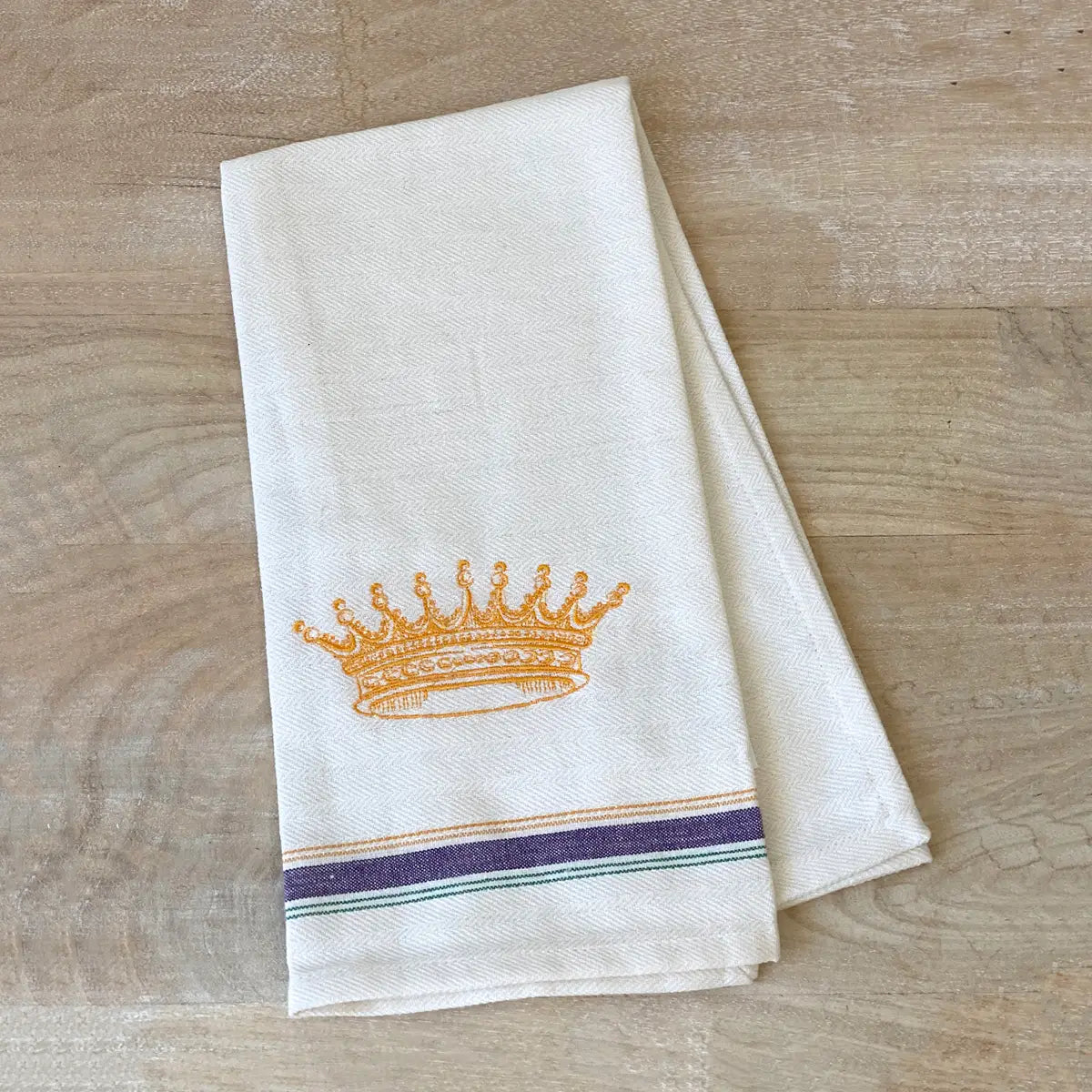 King of Carnival Hand Towel Cream/Yellow 20x28