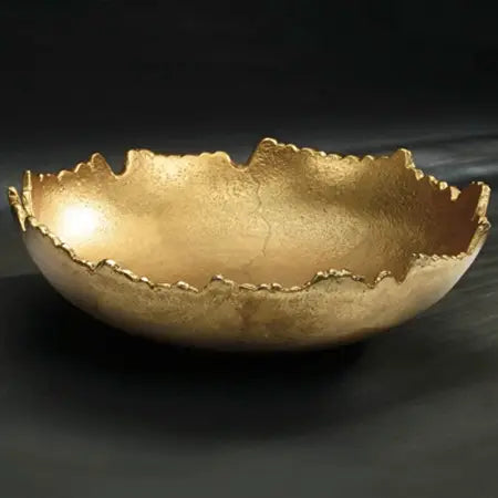 Gilded Texture Bowl