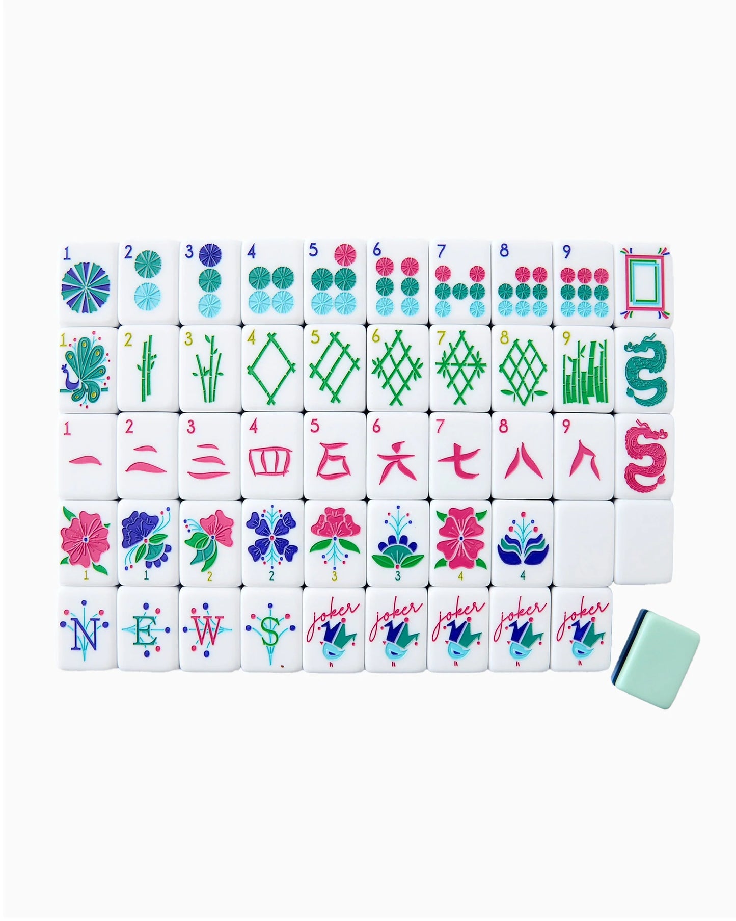 Birdie Mahjong Tiles