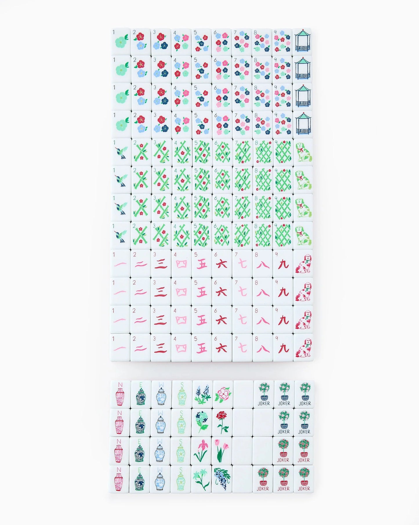 Nantucket Mahjong Tiles