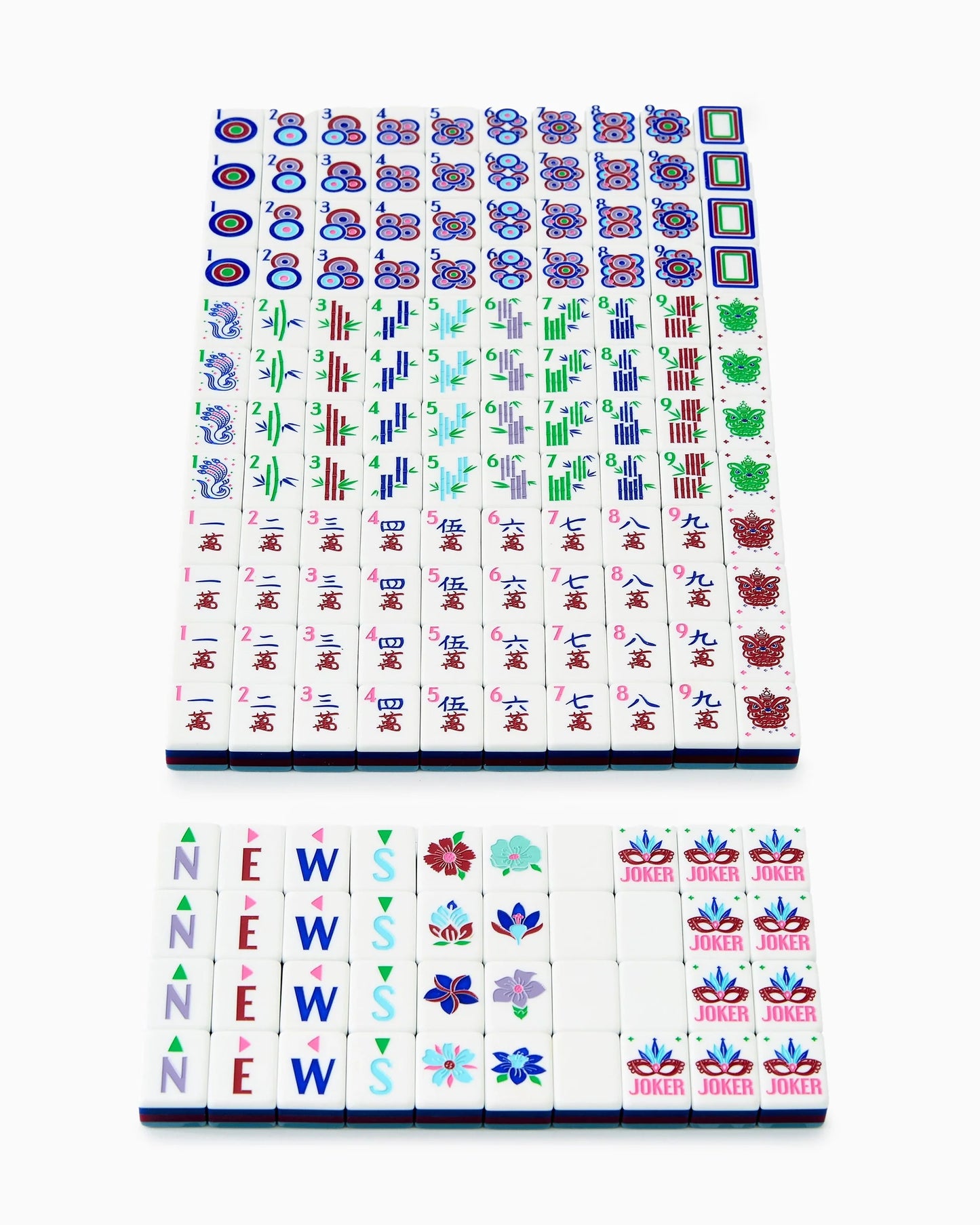 Preppy Soiree Mahjong Tiles