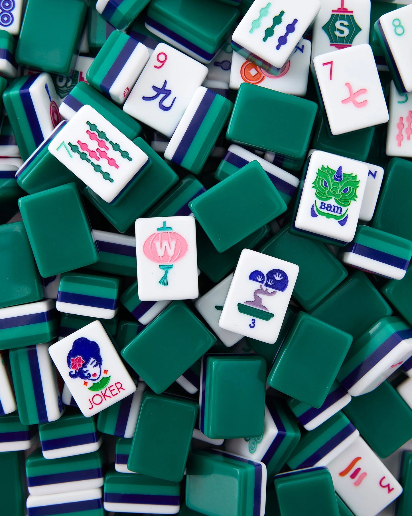 Shangri-La Mahjong Tiles