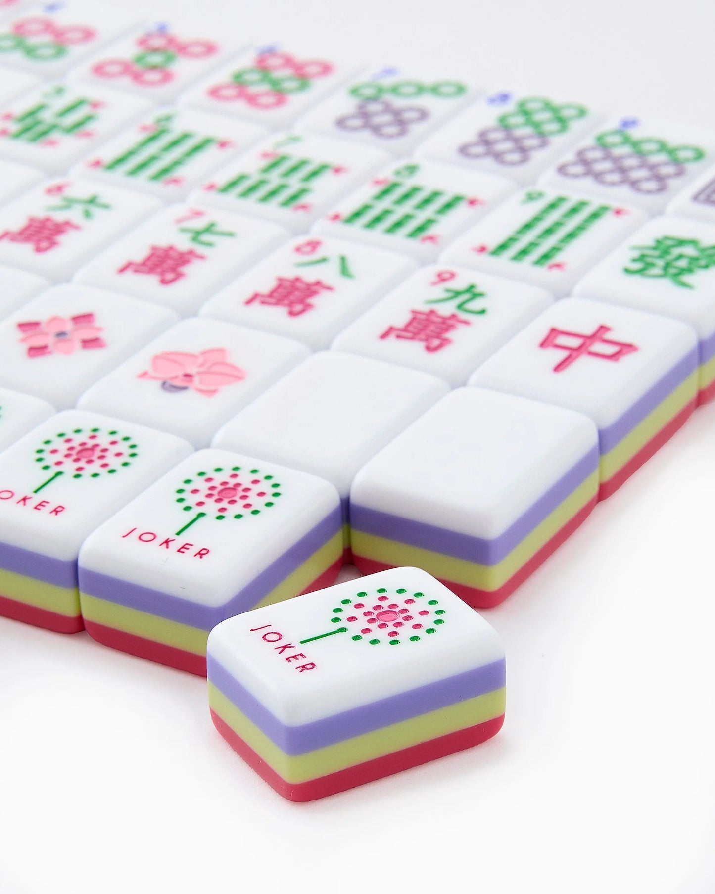 Spring Soiree Mahjong Tiles