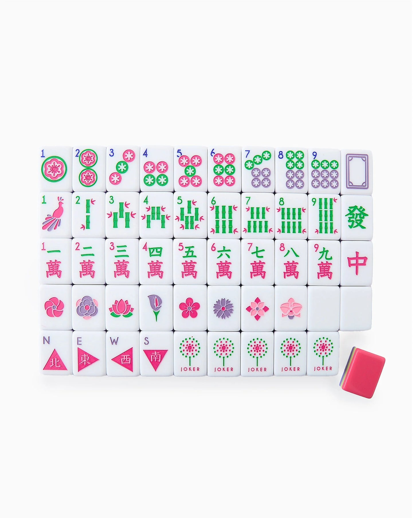 Spring Soiree Mahjong Tiles