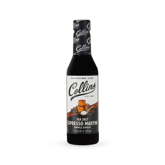 SEA SALT ESPRESSO MARTINI SYRUP 12.7 OZ. COLLINS