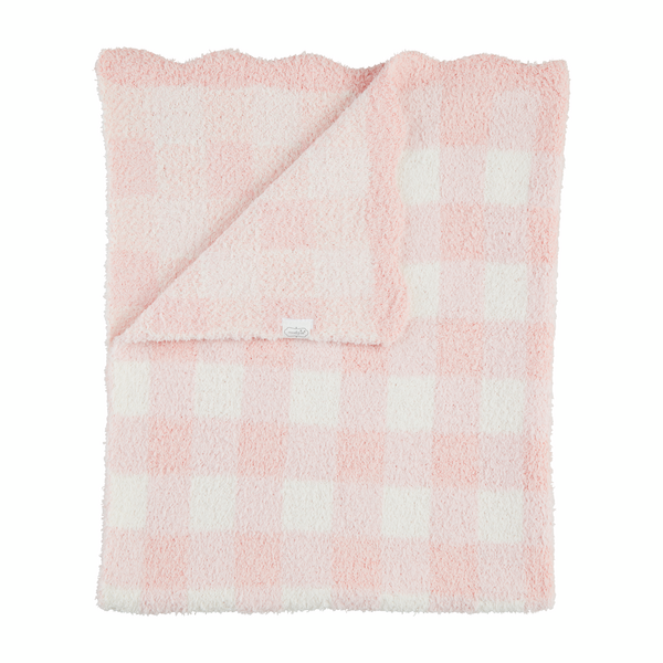 Gingham Chenille Blanket