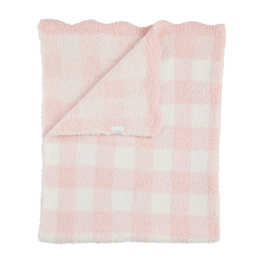 Gingham Chenille Blanket