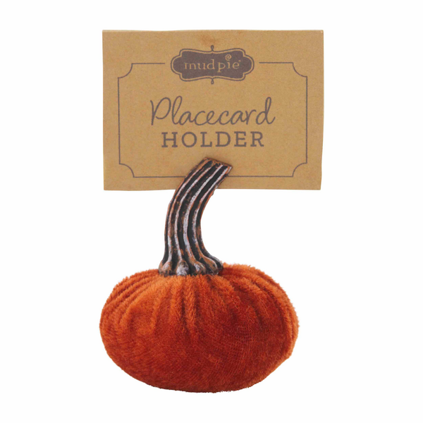 Pumpkin Place Card Holders